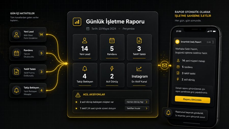 Günlük İşletme Raporu Otomasyonu